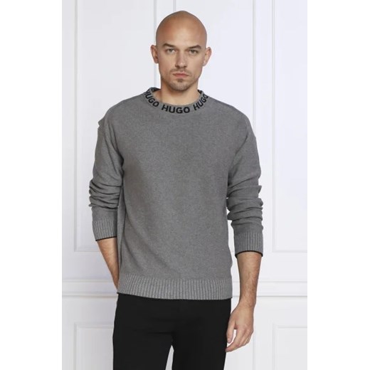 HUGO Sweter Smarlo | Regular Fit ze sklepu Gomez Fashion Store w kategorii Swetry męskie - zdjęcie 172876389