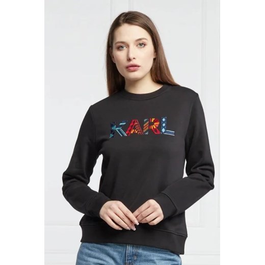 Karl Lagerfeld Bluza | Regular Fit ze sklepu Gomez Fashion Store w kategorii Bluzy damskie - zdjęcie 172876498