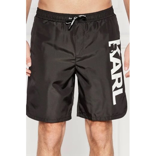 Karl Lagerfeld Szorty kąpielowe | Regular Fit ze sklepu Gomez Fashion Store w kategorii Kąpielówki - zdjęcie 172876776