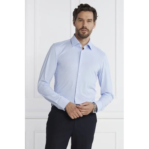 BOSS BLACK Koszula P-HANK-kent-C1-222 | Slim Fit ze sklepu Gomez Fashion Store w kategorii Koszule męskie - zdjęcie 172877326