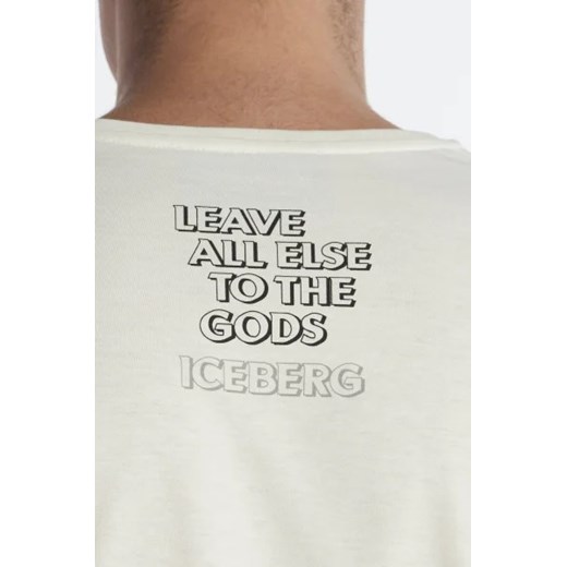 Iceberg T-shirt | Regular Fit Iceberg XL wyprzedaż Gomez Fashion Store