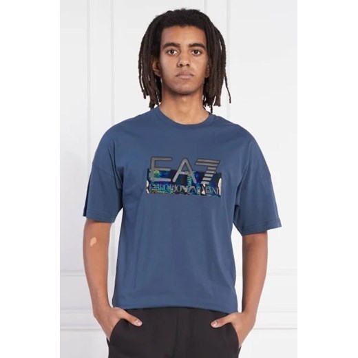 EA7 T-shirt | Regular Fit ze sklepu Gomez Fashion Store w kategorii T-shirty męskie - zdjęcie 172877878