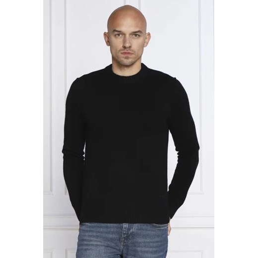BOSS ORANGE Wełniany Sweter Kruy | Regular Fit S promocja Gomez Fashion Store
