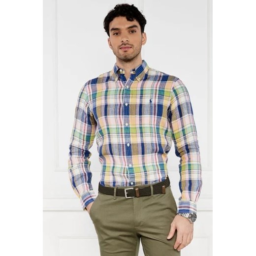 POLO RALPH LAUREN Lniana koszula | Custom fit Polo Ralph Lauren XL okazja Gomez Fashion Store