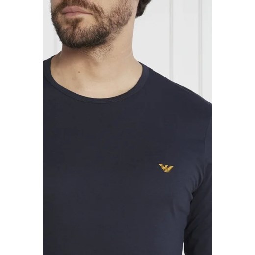 T-shirt męski Emporio Armani z długim rękawem