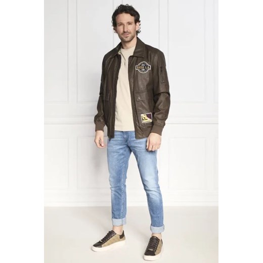 GUESS Kurtka AVIATOR | Regular Fit Guess XL okazja Gomez Fashion Store