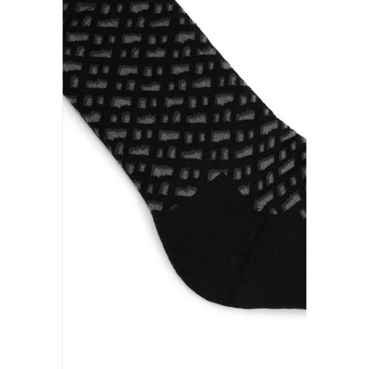 BOSS BLACK Skarpety QS Rib Monogram CC 39-42 wyprzedaż Gomez Fashion Store