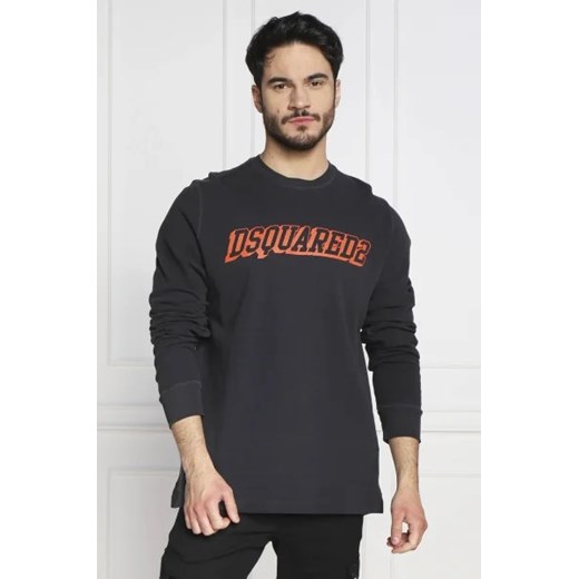 T-shirt męski Dsquared2 z długim rękawem