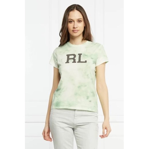 POLO RALPH LAUREN T-shirt | Regular Fit ze sklepu Gomez Fashion Store w kategorii Bluzki damskie - zdjęcie 172878375