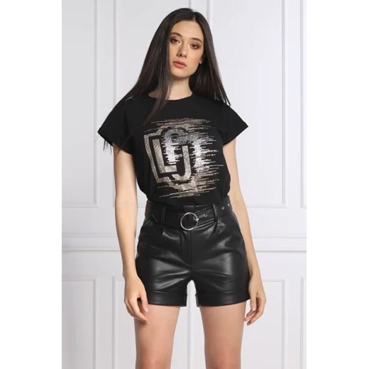 Liu Jo T-shirt | Regular Fit ze sklepu Gomez Fashion Store w kategorii Bluzki damskie - zdjęcie 172878785