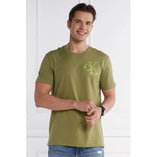 CALVIN KLEIN JEANS T-shirt | Regular Fit ze sklepu Gomez Fashion Store w kategorii T-shirty męskie - zdjęcie 172879168