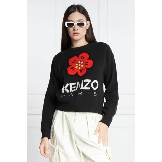 Kenzo Wełniany sweter | Relaxed fit Kenzo L okazja Gomez Fashion Store