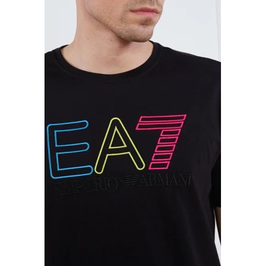 EA7 T-shirt | Regular Fit XL wyprzedaż Gomez Fashion Store