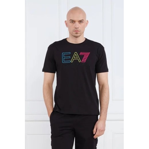 EA7 T-shirt | Regular Fit M Gomez Fashion Store wyprzedaż