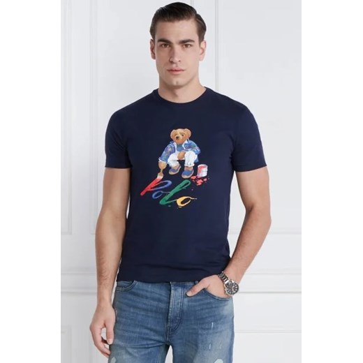POLO RALPH LAUREN T-shirt | Slim Fit ze sklepu Gomez Fashion Store w kategorii T-shirty męskie - zdjęcie 172879476