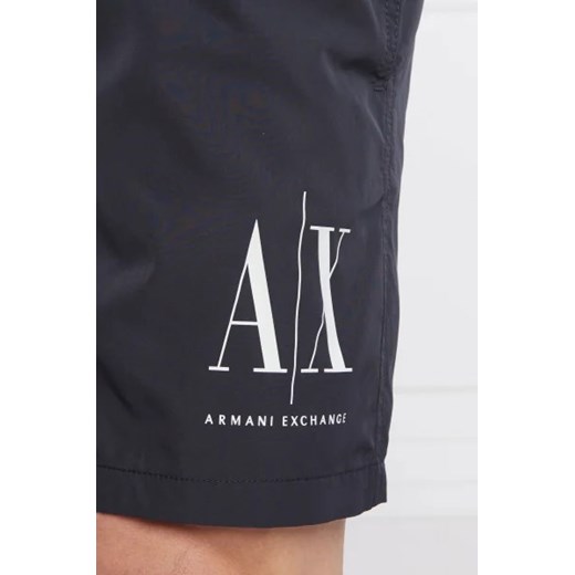 Armani Exchange Szorty kąpielowe | Regular Fit Armani Exchange XXL wyprzedaż Gomez Fashion Store