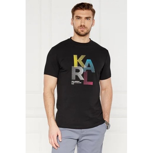 Karl Lagerfeld T-shirt | Regular Fit ze sklepu Gomez Fashion Store w kategorii T-shirty męskie - zdjęcie 172879738