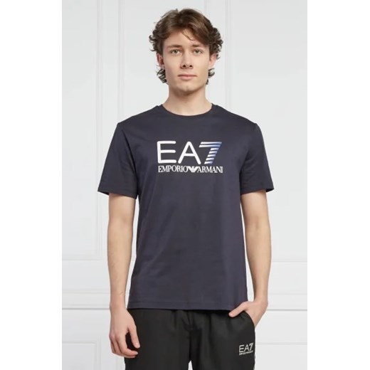 EA7 T-shirt | Regular Fit ze sklepu Gomez Fashion Store w kategorii T-shirty męskie - zdjęcie 172879936