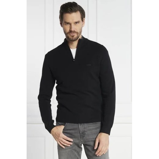 BOSS BLACK Wełniany sweter Marlo | Regular Fit ze sklepu Gomez Fashion Store w kategorii Swetry męskie - zdjęcie 172880096