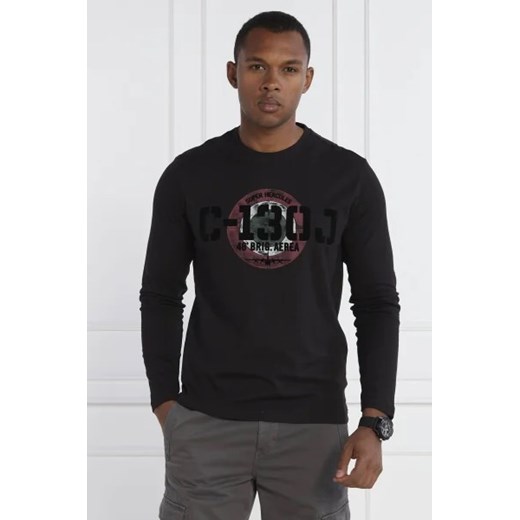 T-shirt męski Aeronautica Militare z długim rękawem