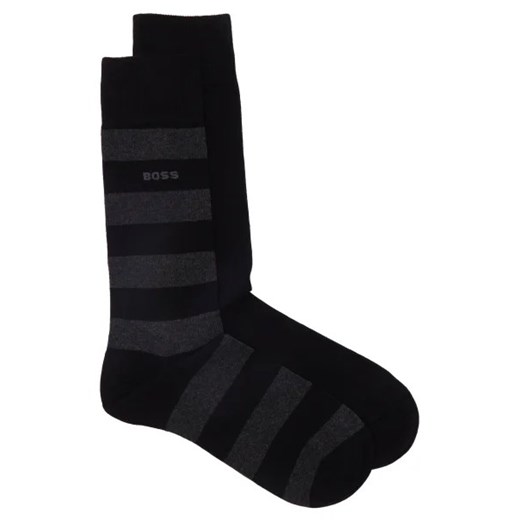 BOSS BLACK Skarpety 2-pack RS BlockStripe CC 39-42 Gomez Fashion Store