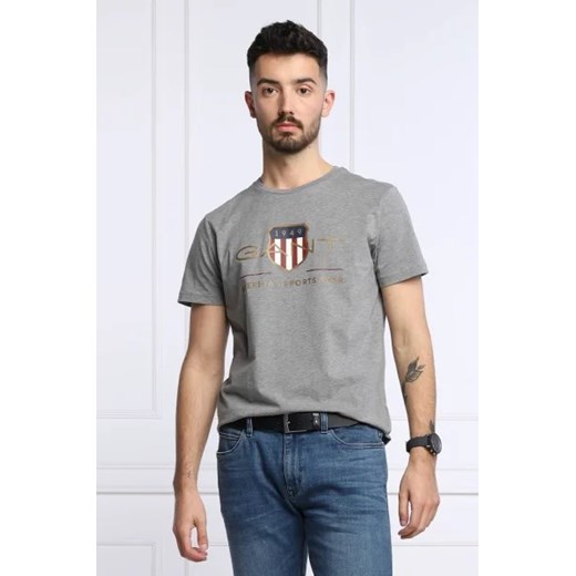 Gant T-shirt | Regular Fit ze sklepu Gomez Fashion Store w kategorii T-shirty męskie - zdjęcie 172880605