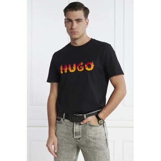 HUGO T-shirt Danda | Regular Fit XS okazja Gomez Fashion Store