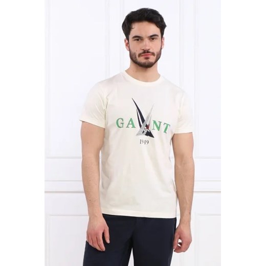 Gant T-shirt SAIL | Regular Fit Gant M promocyjna cena Gomez Fashion Store