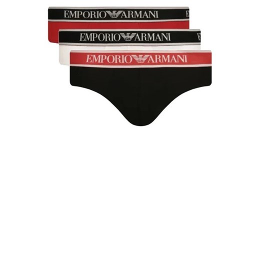 Emporio Armani Slipy 3-pack Emporio Armani XXL wyprzedaż Gomez Fashion Store