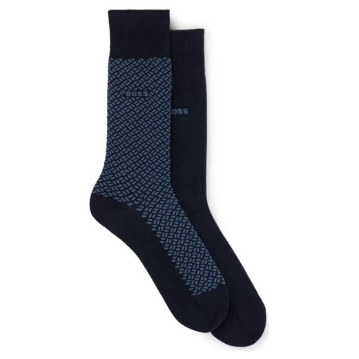 BOSS BLACK Skarpety 2-pack MiniCube CC 39-42 wyprzedaż Gomez Fashion Store