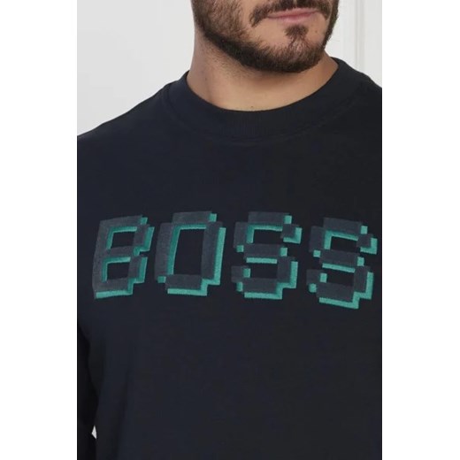 BOSS ORANGE Bluza Weglitchlogo | Regular Fit S okazyjna cena Gomez Fashion Store