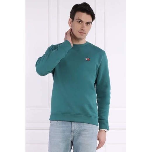 Tommy Jeans Bluza badge crew ext | Regular Fit Tommy Jeans S okazyjna cena Gomez Fashion Store