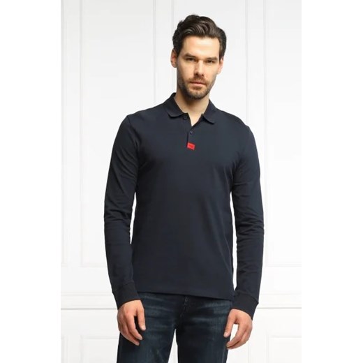 HUGO Polo Deresolo222 | Slim Fit | pique M okazyjna cena Gomez Fashion Store