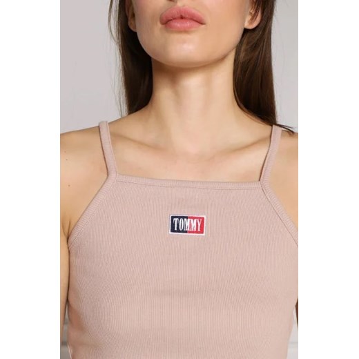 Tommy Jeans Top | Cropped Fit Tommy Jeans XL okazja Gomez Fashion Store