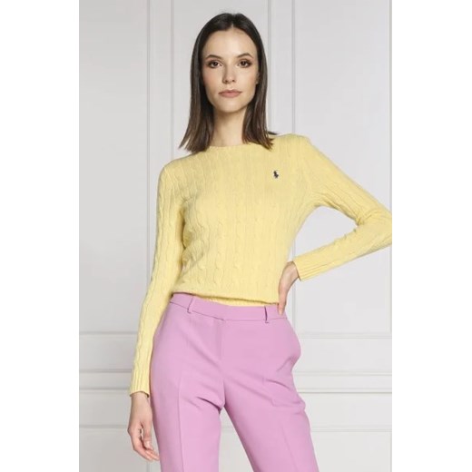 POLO RALPH LAUREN Wełniany sweter | Regular Fit | z dodatkiem kaszmiru Polo Ralph Lauren M wyprzedaż Gomez Fashion Store