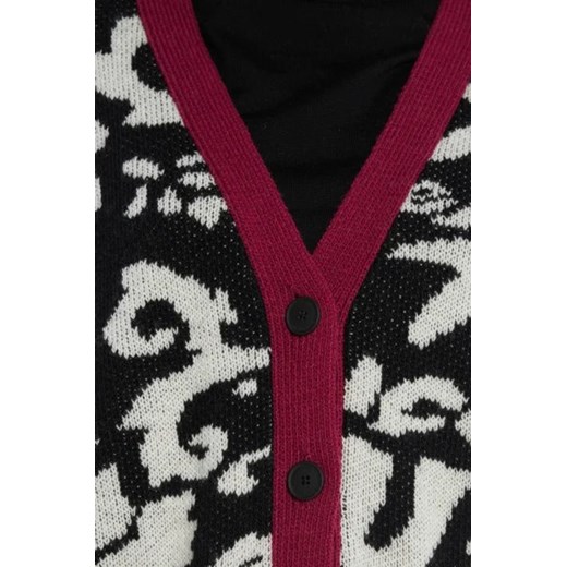 Versace Jeans Couture Kardigan | Relaxed fit | z dodatkiem wełny XS okazyjna cena Gomez Fashion Store