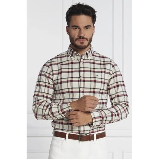 Tommy Hilfiger Koszula SMALL GLOBAL STRIPE, 0QY | Regular Fit Tommy Hilfiger M wyprzedaż Gomez Fashion Store