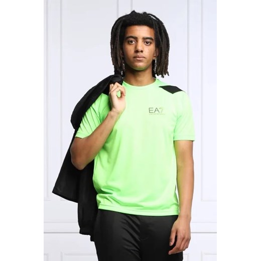 EA7 T-shirt | Regular Fit ze sklepu Gomez Fashion Store w kategorii T-shirty męskie - zdjęcie 172883379