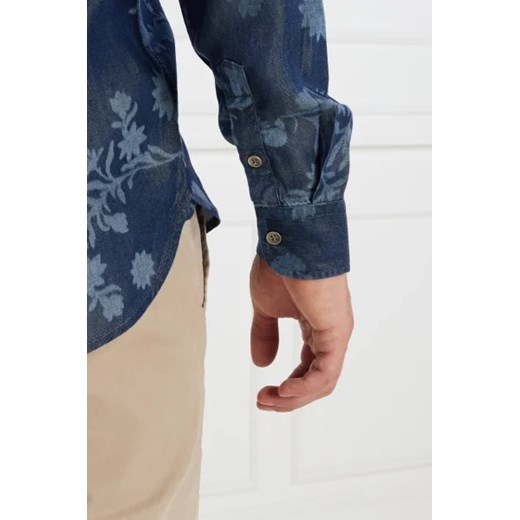 GUESS Koszula LS SUNSET FLO | Slim Fit Guess XL promocyjna cena Gomez Fashion Store