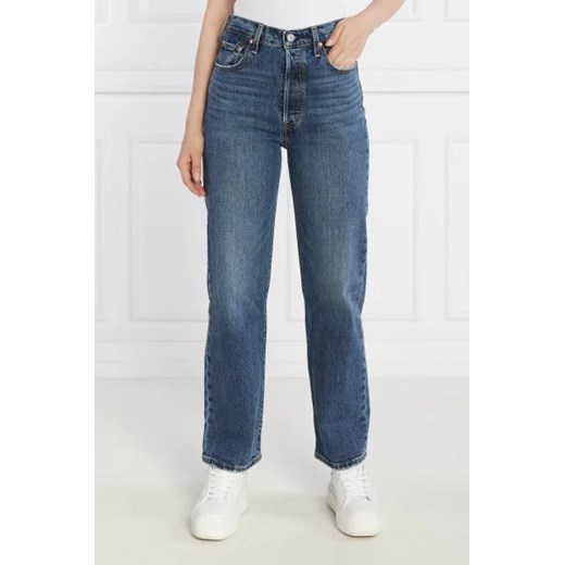 Levi's Jeansy RIBCAGE NO BACK POCKET VALLEY | Straight fit ze sklepu Gomez Fashion Store w kategorii Jeansy damskie - zdjęcie 172883725