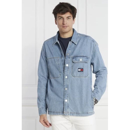Tommy Jeans Koszula | Oversize fit | denim Tommy Jeans M okazja Gomez Fashion Store