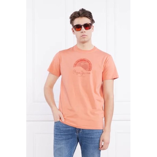 Pepe Jeans London T-shirt RICHMOND | Regular Fit ze sklepu Gomez Fashion Store w kategorii T-shirty męskie - zdjęcie 172884128