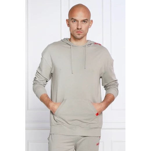 Hugo Bodywear Bluza Labelled Sweat Hood | Regular Fit ze sklepu Gomez Fashion Store w kategorii Bluzy męskie - zdjęcie 172884159