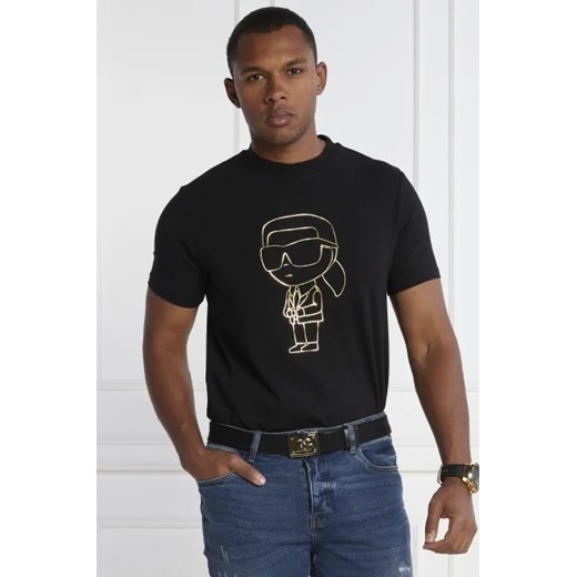 Karl Lagerfeld T-shirt | Regular Fit ze sklepu Gomez Fashion Store w kategorii T-shirty męskie - zdjęcie 172884515