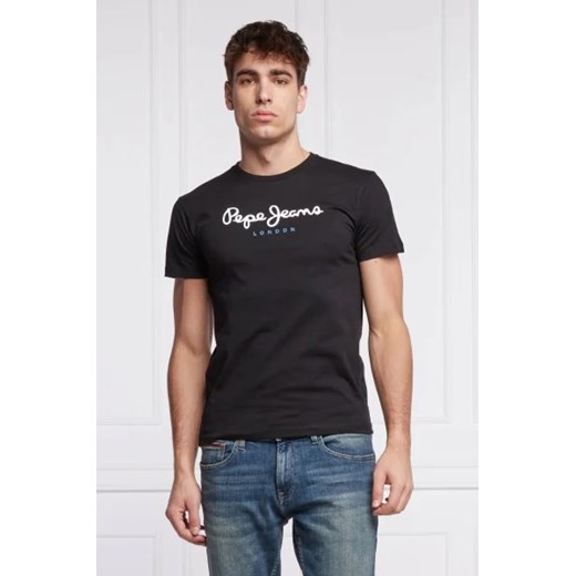 Pepe Jeans London T-shirt eggo | Regular Fit ze sklepu Gomez Fashion Store w kategorii T-shirty męskie - zdjęcie 172884656