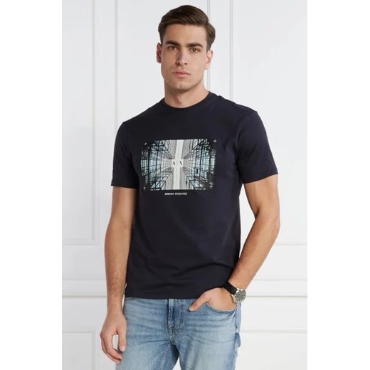 Armani Exchange T-shirt | Regular Fit ze sklepu Gomez Fashion Store w kategorii T-shirty męskie - zdjęcie 172884735