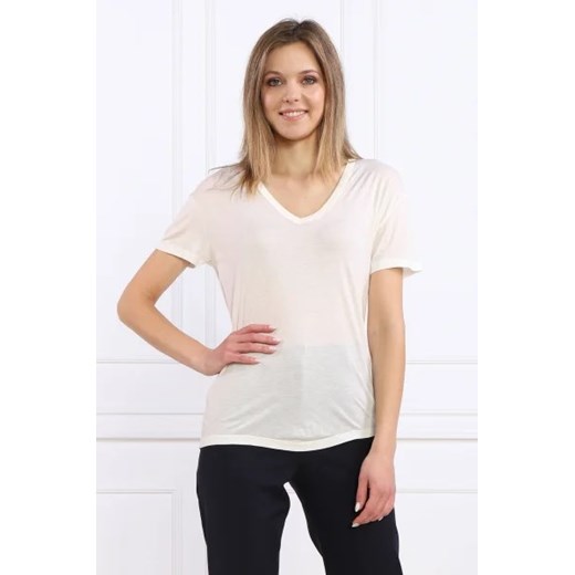 BOSS BLACK T-shirt Eviena1 | Regular Fit ze sklepu Gomez Fashion Store w kategorii Bluzki damskie - zdjęcie 172884786