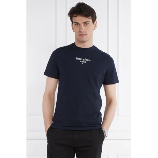 Tommy Jeans T-shirt ENTRY TEE EXT | Slim Fit ze sklepu Gomez Fashion Store w kategorii T-shirty męskie - zdjęcie 172885478