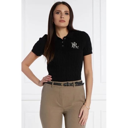 LAUREN RALPH LAUREN Polo NATRISSA | Slim Fit ze sklepu Gomez Fashion Store w kategorii Bluzki damskie - zdjęcie 172885646