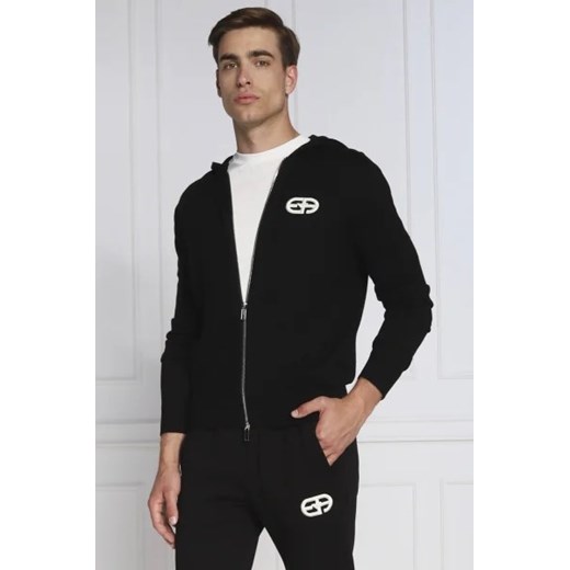 Emporio Armani Wełniana bluza | Slim Fit Emporio Armani XXL wyprzedaż Gomez Fashion Store